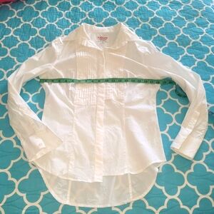 French Toast White Button Down Shirt